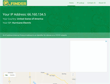 Tablet Screenshot of ipfinder.info